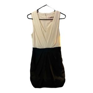 Black/White Mini Dress